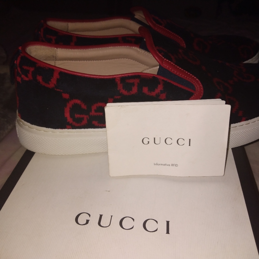 Gucci slip ons